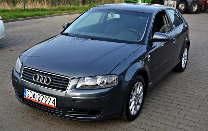 pomorskie Audi A3 cena 6900 przebieg: 330000, rok produkcji 2004 z Łęczna